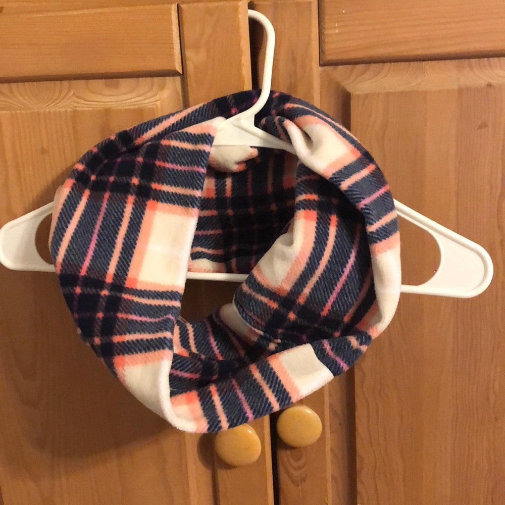 Plaid scarf/snood